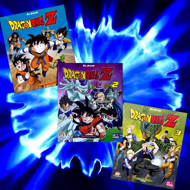 . Dragon Ball Z1 a Z3: Álbum [Tapa Blanda]: Completo a Pegar