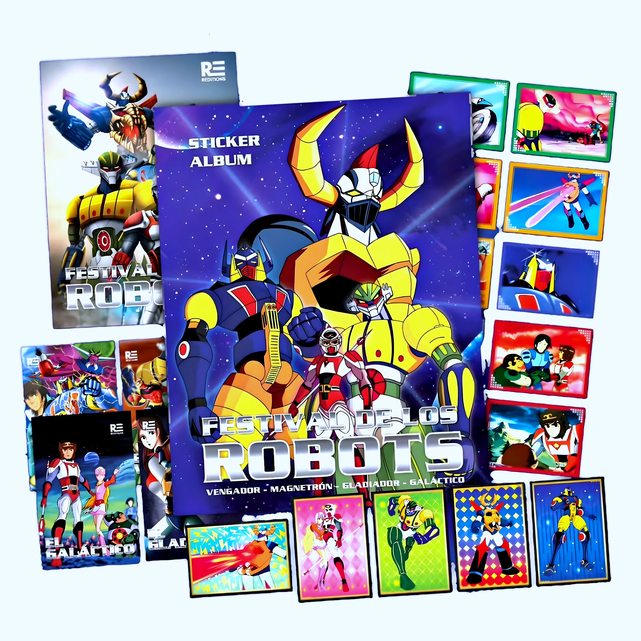 Festival de los Robots: Álbum Completo A Pegar