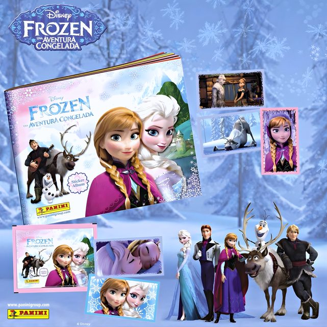 Frozen una Aventura Congelada [2013]: Álbum Completo A Pegar