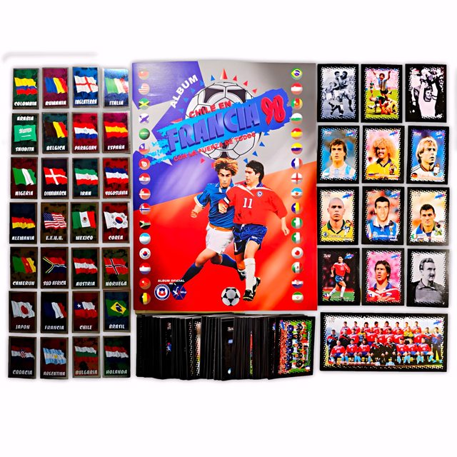 Copa Mundial 98' Francia: Álbum Completo A Pegar [Francia 98]