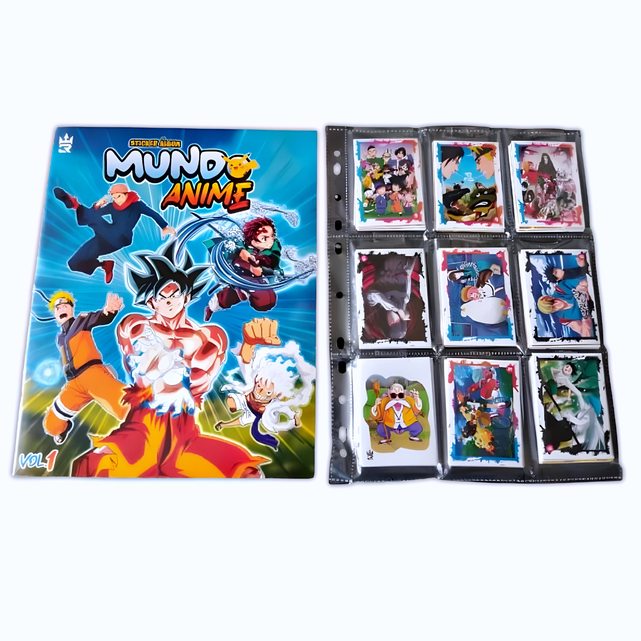 Mundo Anime: Álbum Completo A Pegar