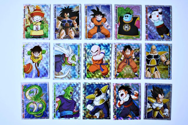 . Dragon Ball Z1: Set Completo [Especiales] [Brillo Clásico] (A Pegar) [2023, Big-Bang]
