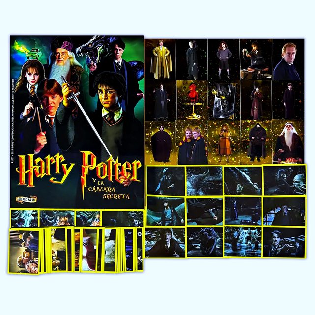 Harry Potter y La Cámara Secreta: Álbum Completo A Pegar
