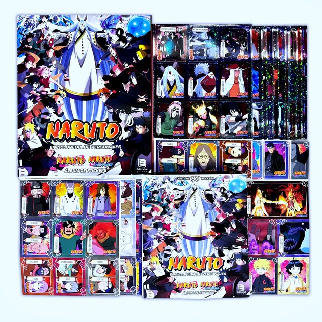 Naruto, Enciclopedia: Álbum Completo A Pegar