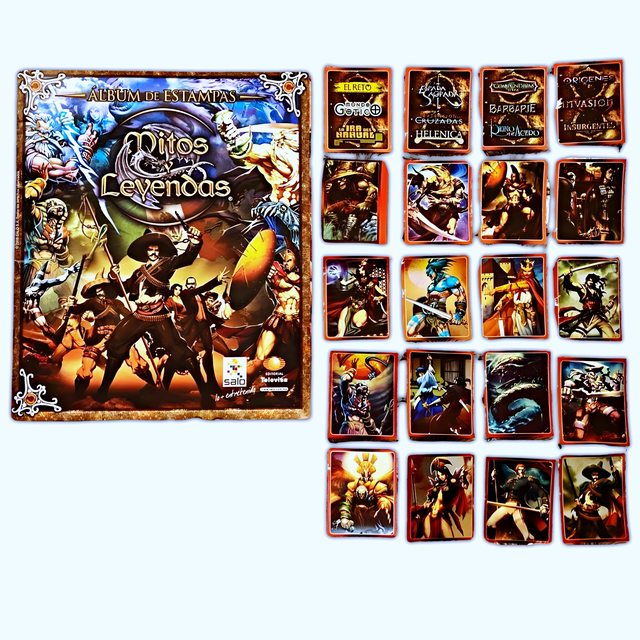 Mitos y Leyendas: Álbum Completo A Pegar