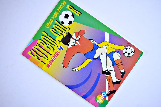 Copa Mundial Francia 98, Libro de Pintar (Salo, 1998): Nº 04