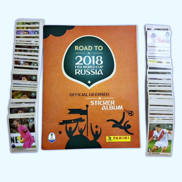 Copa Mundial 2018 Russia, Road to 2018 FIFA World Cup Russia: Álbum Completo A Pegar