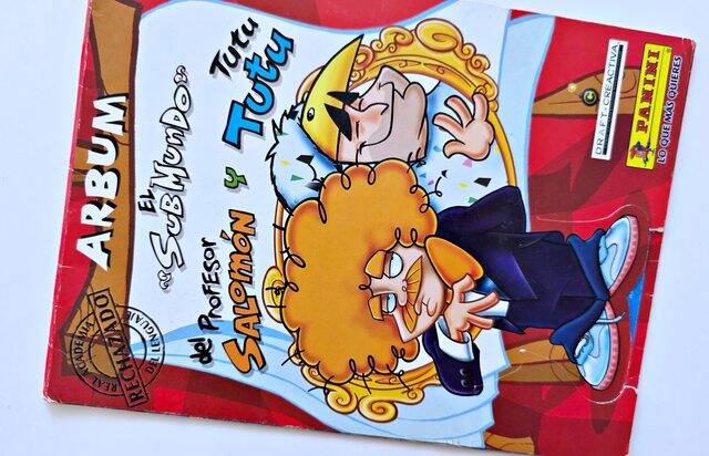 Profesor Salomon y Tutu Tutu (Panini, 2003): Tiene 4 Láminas (Álbum)