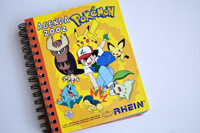 Pokémon, Agenda 2002 (Rhein, 2002): Amarilla