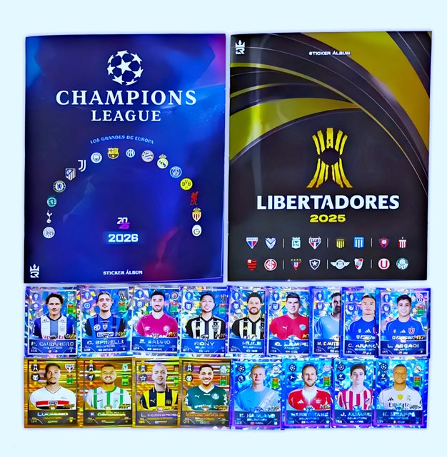 Copa Libertadores 2025 Champions League 2026: Álbum Completo A Pegar