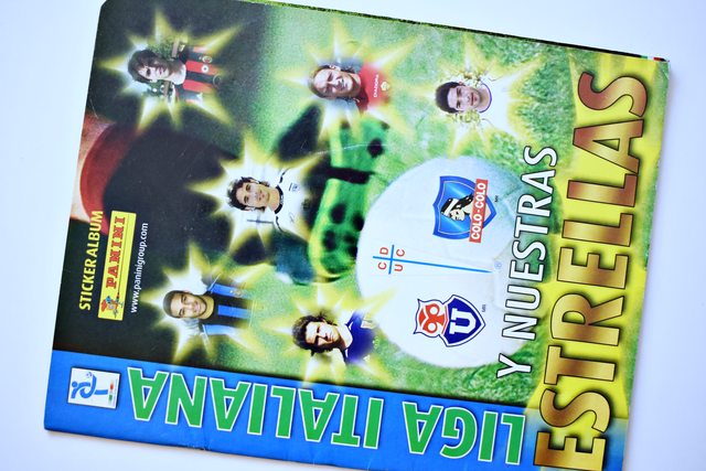 Liga Italiana y nuestras estrellas 2004 (Panini, 2004): Álbum Vacío (Sin láminas)