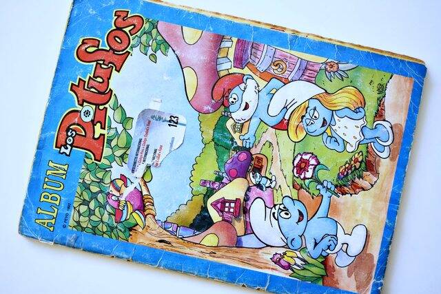 Los Pitufos (Editorial Independiente, 1992): Faltan 17 Láminas