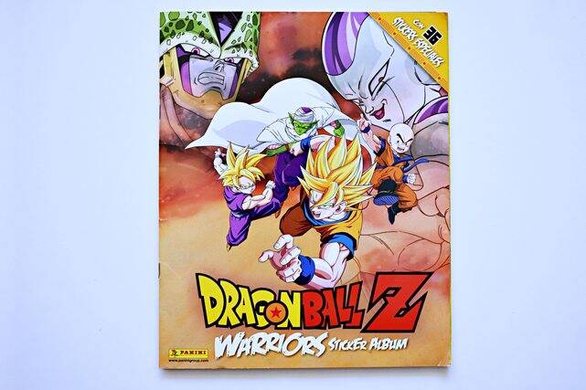Dragon Ball Z Warriors (Panini, 2012): Álbum Completo (Con todas sus láminas pegadas)