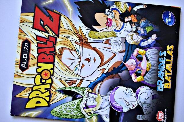 Dragon Ball Z Grandes Batallas (Big-Bang, 2017): Álbum Completo (Con todas sus láminas pegadas)