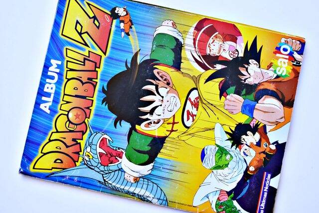 Dragon Ball Z1 (Salo, 1998): Álbum Completo (Con todas sus láminas pegadas)
