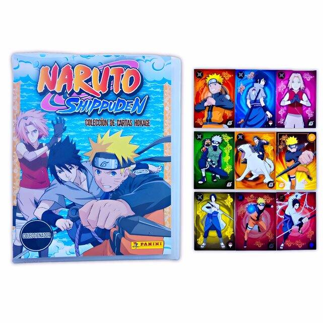 Naruto Shippuden Cards [Panini]: Completo [200 Cartas + 3 ilimitadas]