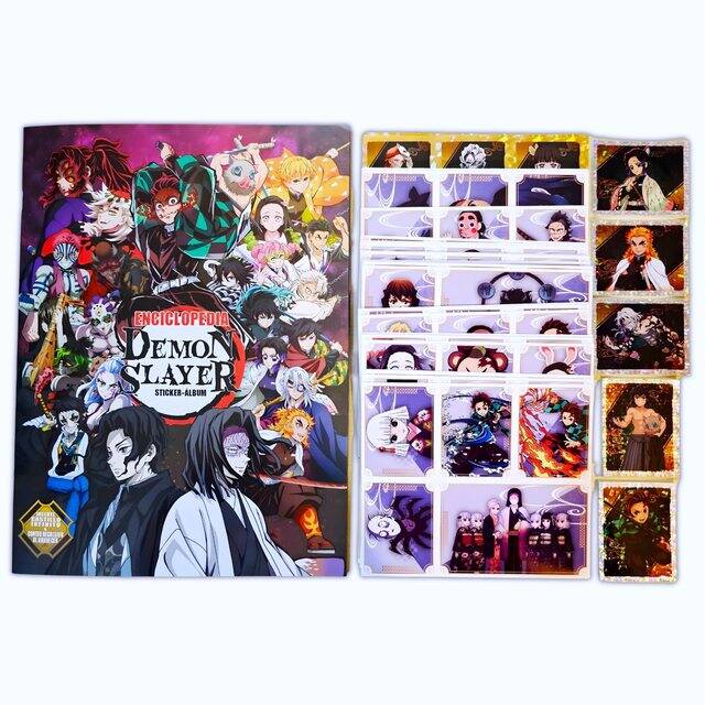 Demon Slayer Enciclopedia: Álbum Completo A Pegar