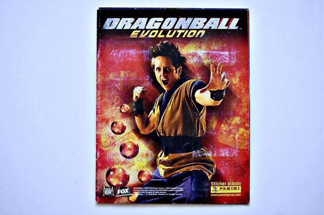 Dragon Ball Evolution (Panini, 2009): Álbum Completo (Con todas sus láminas pegadas)