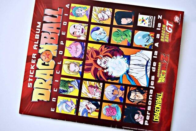 Dragon Ball Enciclopedia (Salo, 2008): Álbum Completo (Con todas sus láminas pegadas)