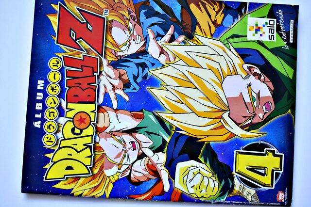Dragon Ball Z4 Reedición (Salo, 2008): Álbum Completo (Con todas sus láminas pegadas)