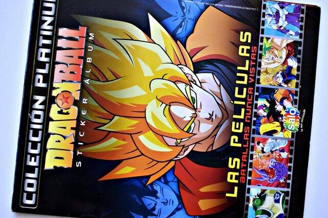 Dragon Ball Las Películas Colección Platinum (Salo, 2004): Álbum Completo (Con todas sus láminas pegadas)