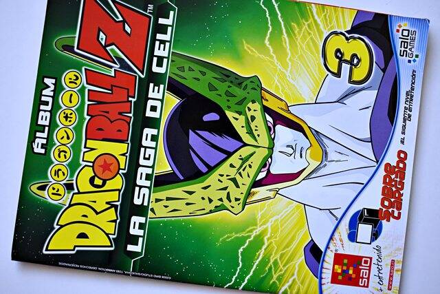 Dragon Ball Z3 Reedición (Salo, 2008): Álbum Completo (Con todas sus láminas pegadas)