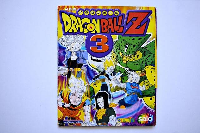 Dragon Ball Z3 (Salo, 1998): Álbum Completo (Con todas sus láminas pegadas) (Con Chicles)