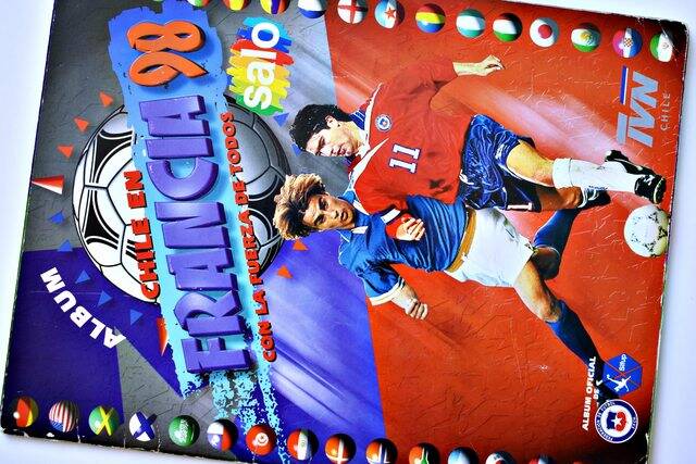 Copa Mundial 98' Francia, Chile en Francia 98 (Salo, 1998): Álbum Completo (Con todas sus láminas pegadas)