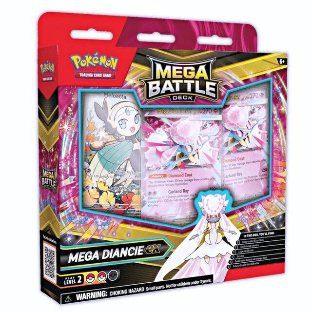 Mega Battle Deck - Mega Diancie Ex – Battle Deck | Mazo – Español