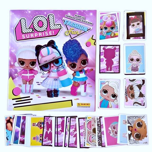 L.O.L SURPRISE! Fashion Fun: Álbum Completo A Pegar