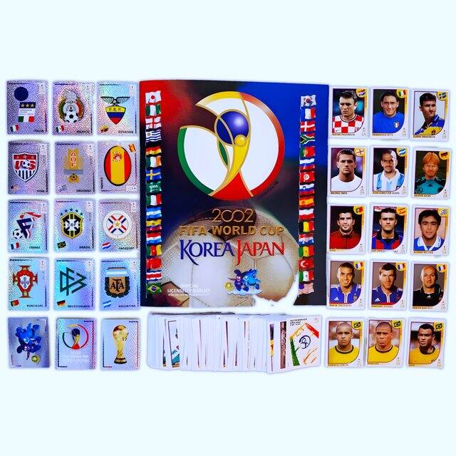 Copa Mundial 2002 Korea/Japan (Corea/Japon): Álbum Completo A Pegar