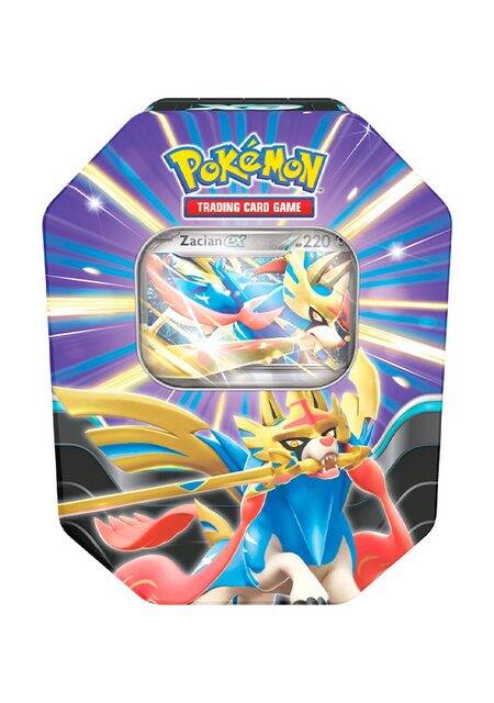 Scarlet & Violet – Twilight Masquerade – Zacian Ex - Latas Normales | Latas Estandar – Español