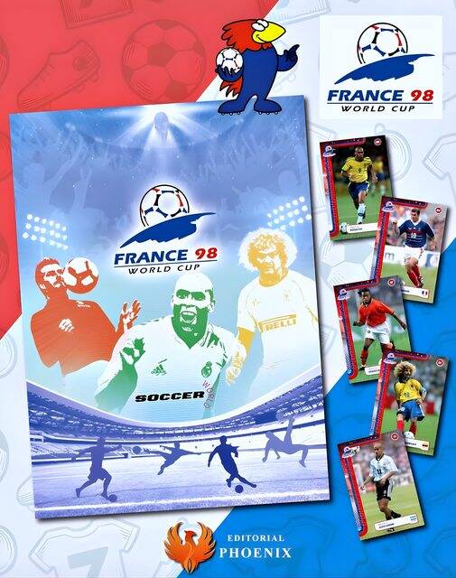 Copa Mundial 98 Francia [Coleccion Cartas]: Álbum Completo A Pegar