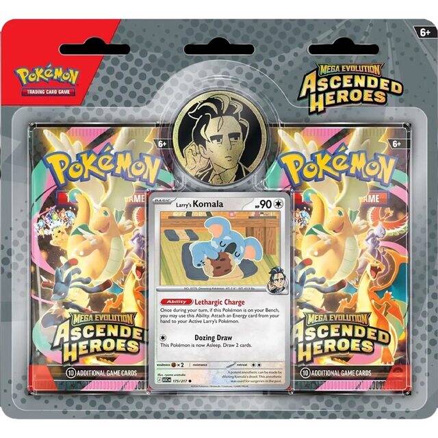 Mega Evolution – Ascended Heroes – Blíster Pack – Ingles [PREVENTA]