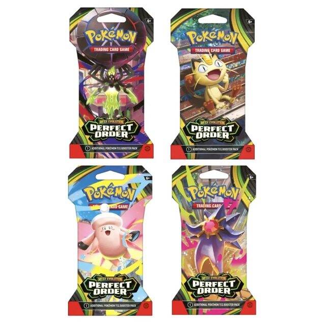Mega Evolution – Perfect Order – Sleeved Booster – Ingles [PREVENTA]