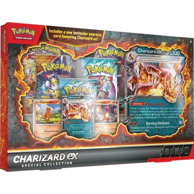 Scarlet & Violet – Surging Sparks – Charizard Ex - Special Collection – Español