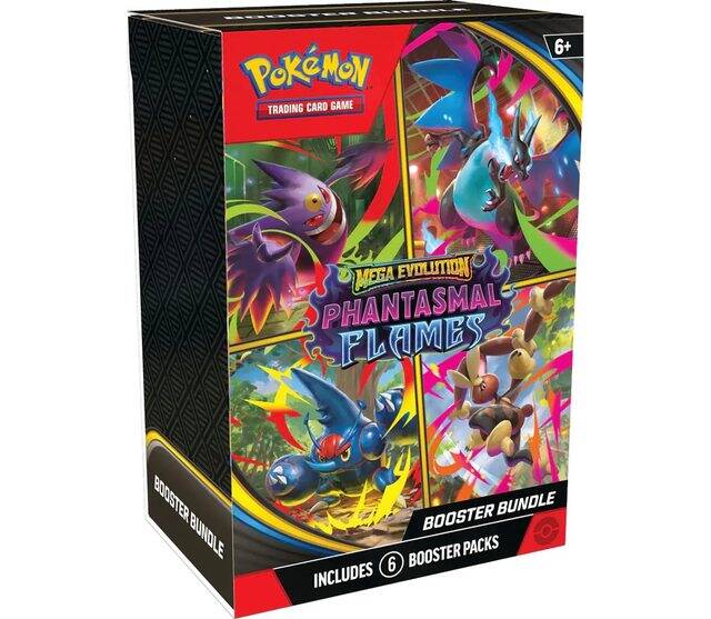Mega Evolution – Phantasmal Flames – Booster Box – Español