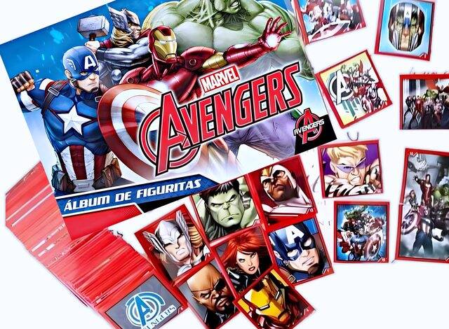 Avengers [Vengadores]: Álbum Completo A Pegar