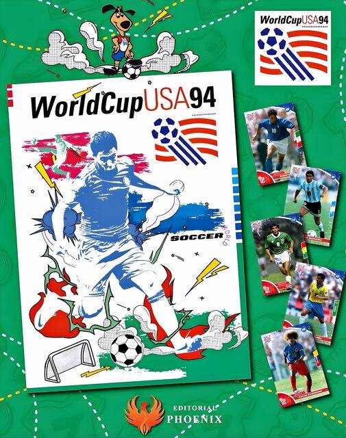Copa Mundial 94 USA [Coleccion Cartas]: Álbum Completo A Pegar