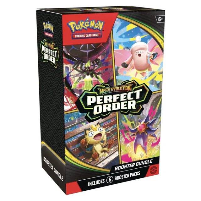 Mega Evolution – Perfect Order – Booster Bundle – Ingles [PREVENTA]