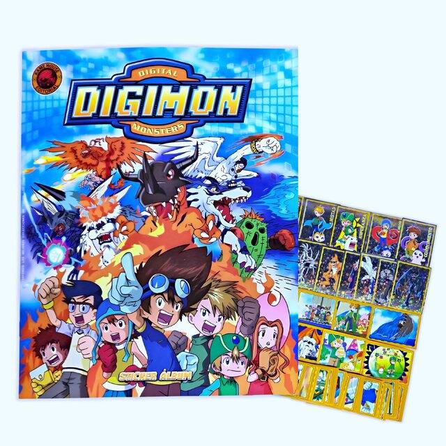 Digimon 1 V2: Álbum Completo A Pegar