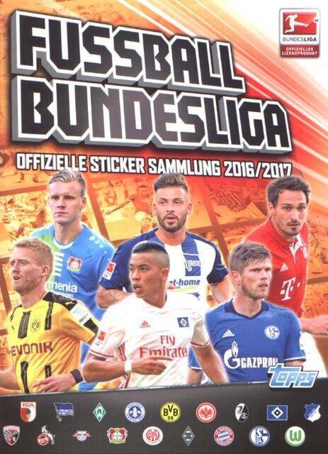 Liga Alemana (Bundesliga) 2016-17 (Topps, 2016): Categoría Normal