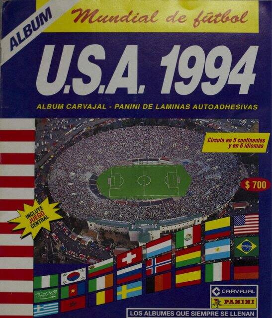 Copa Mundial 94' USA (Panini, 1994): Categoría Normal