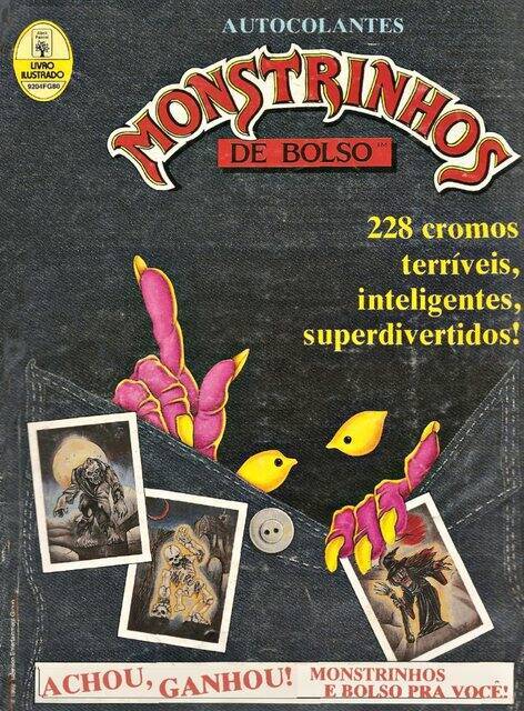Monster En mi Bolsillo [Brasil] Monstrinhos de Bolso (Panini, 1992): Categoría Normal