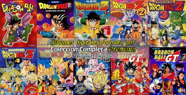 Dragon Ball: Colección Clasica Completa - Álbumes Digitales Formato PDF (Categoría Premium): Categoría Premium
