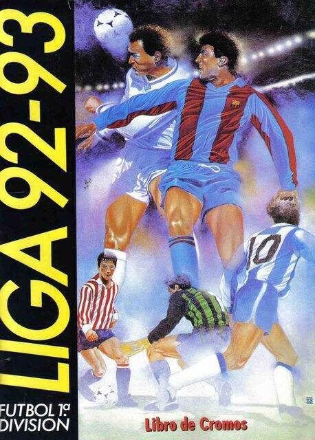 Liga Española 92' - 93' (Panini, 1992): Categoría Normal
