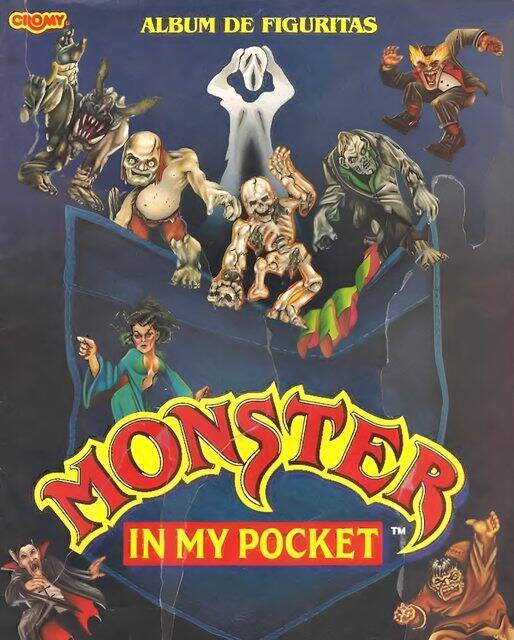Monsters en mi Bolsillo (Monsters in my Pocket) (Cromy, 1992): Categoría Normal