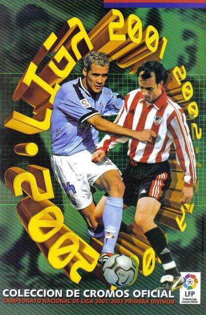 Liga Española 2001-02 (Panini, 2001): Categoría Normal