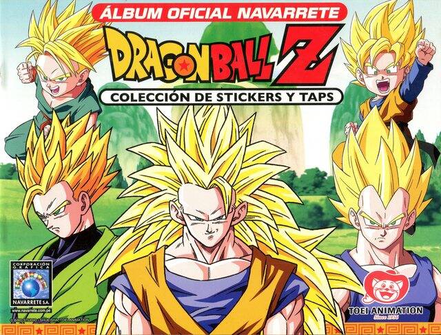 Dragon Ball Z Colección de Stickers y Taps (Navarrete, 2017): Categoría Premium