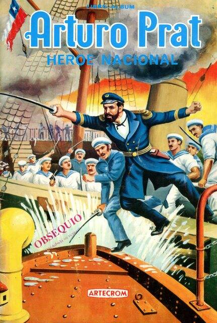 Arturo Prat Héroe Nacional 84' (Artecrom, 1984): Categoría Premium